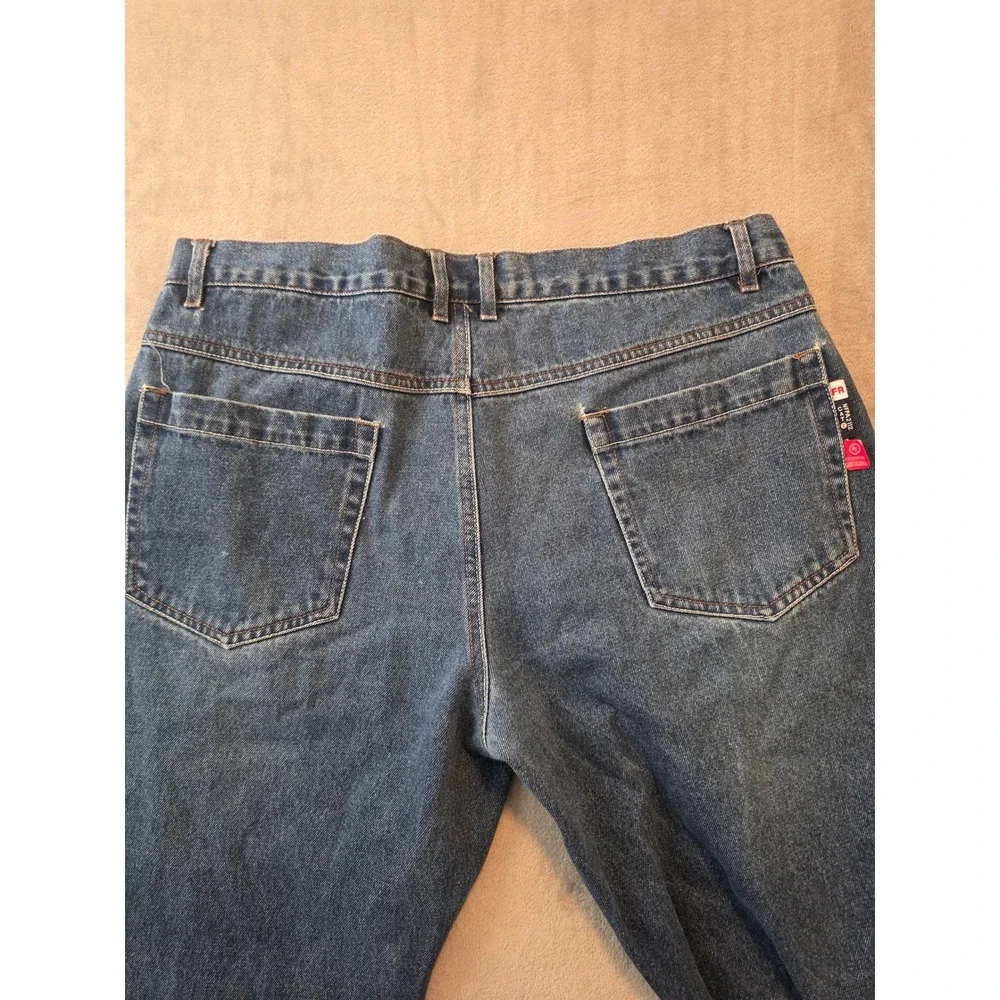 Bocomal FR Work Jeans Mens 36x34 Blue Flame Resistant NFPA 2112 Denim